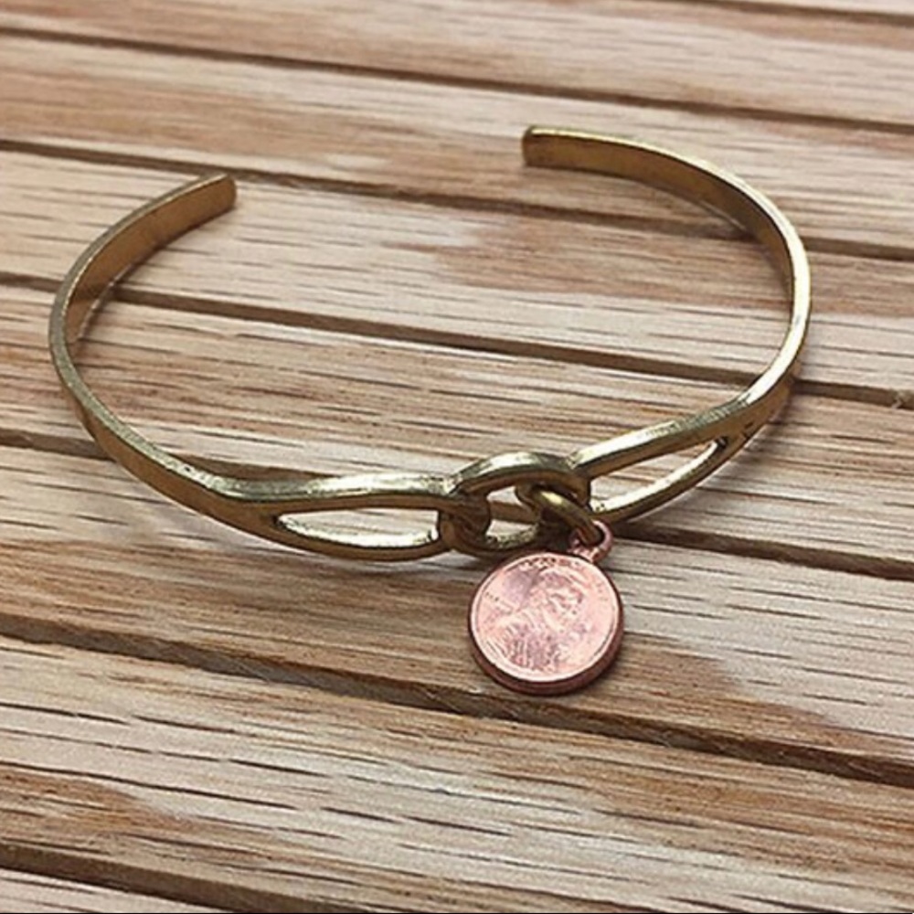 My “Lucky Penny” Cuff Bracelet,NWT